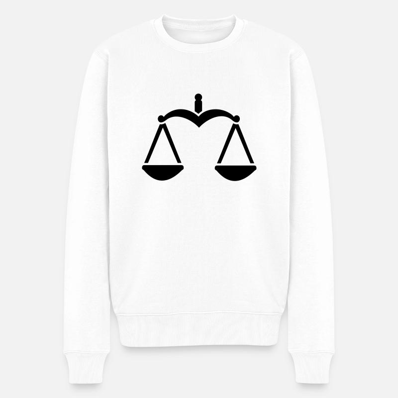 Balance - Pull Premium bio Homme - blanc