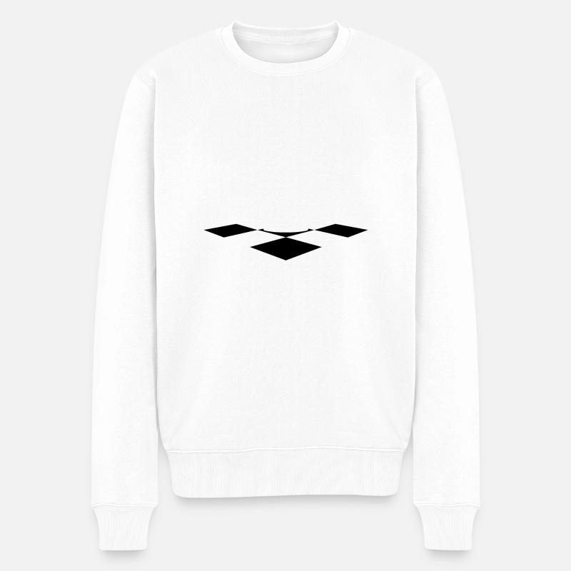 Échecs - Pull Premium bio Homme - blanc