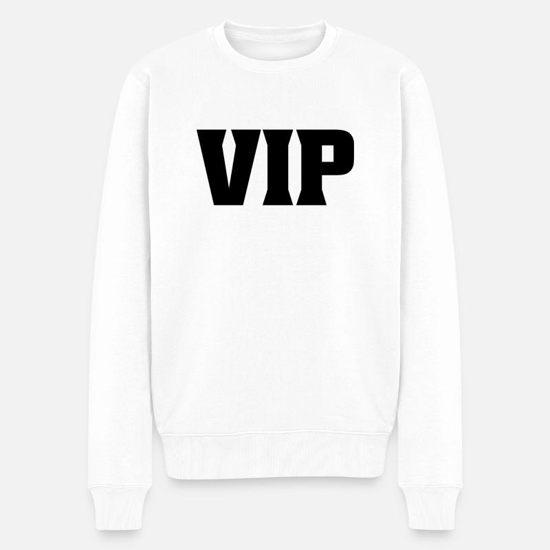 VIP - Pull Premium bio Homme - blanc