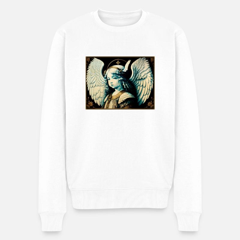 Petit Ange - Pull Premium bio Homme - blanc