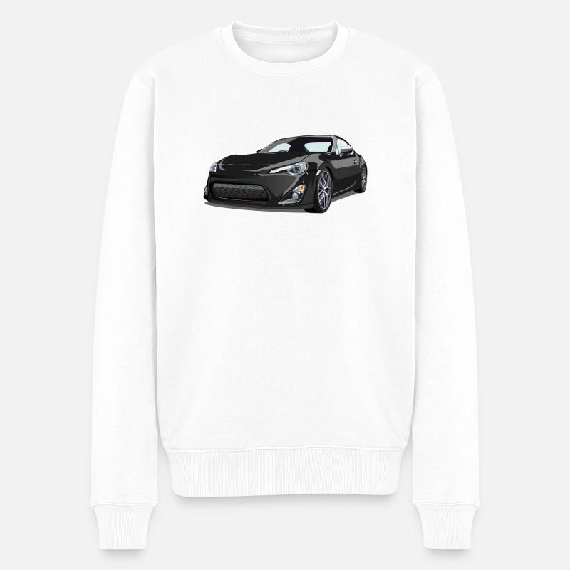 GT86 / BRZ - Männer Premium Bio Pullover - Weiß