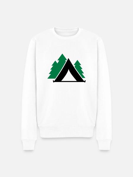 Tente - Pull Premium bio Homme - blanc