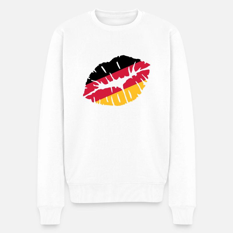 Allemagne - Pull Premium bio Homme - blanc