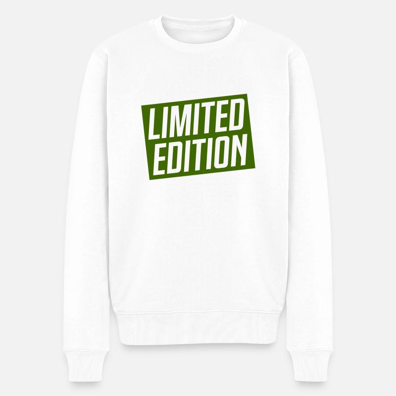 Design en édition limitée - Pull Premium bio Homme - blanc