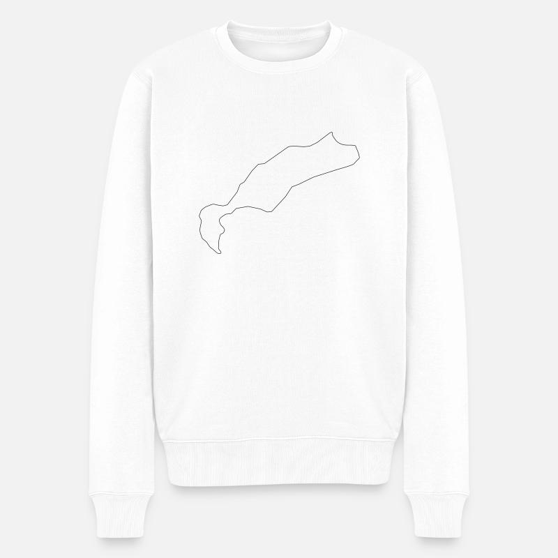 Kos - Männer Premium Bio Pullover - Weiß