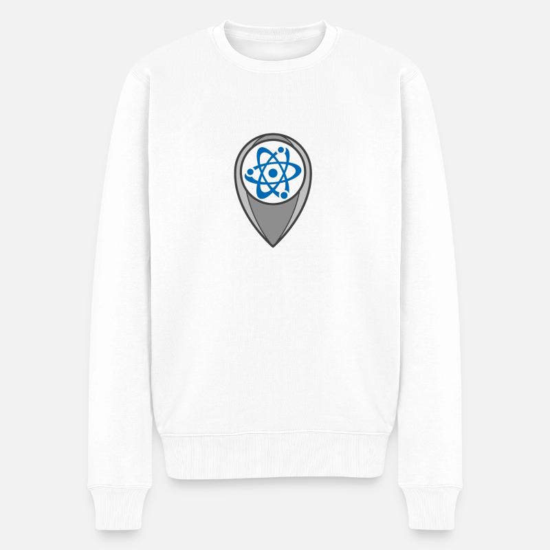 M. Universe Superhero - Pull Premium bio Homme - blanc