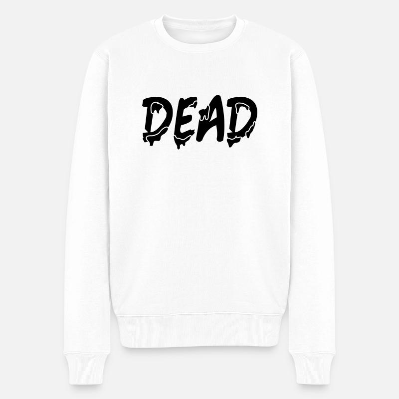 Dead - Pull Premium bio Homme - blanc