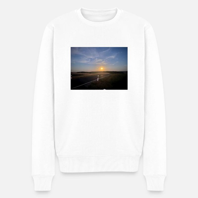 IMG 1806 - Männer Premium Bio Pullover - Weiß