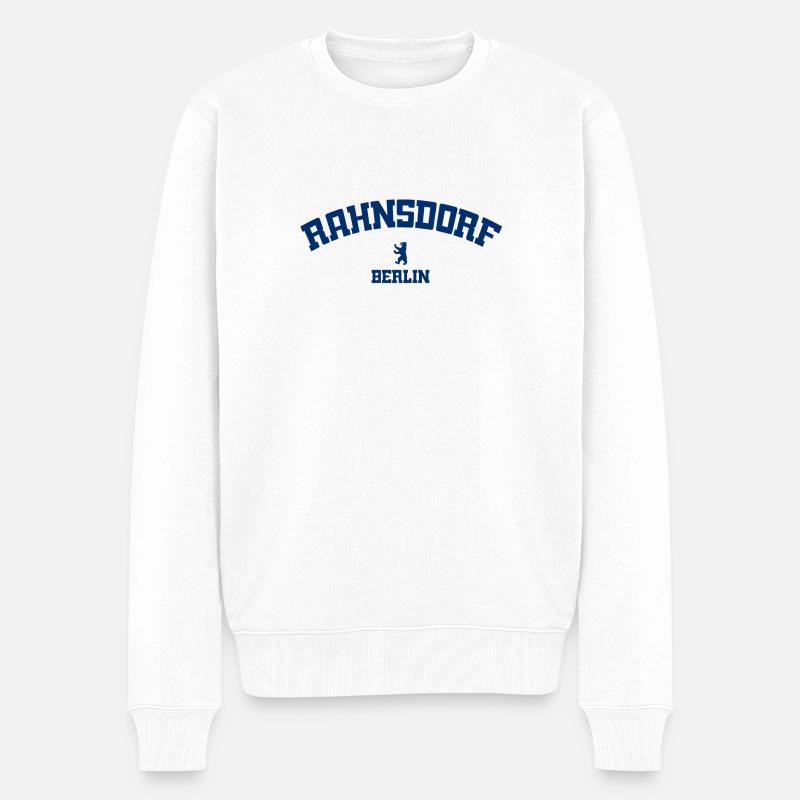 Rahnsdorf - Berlin - Allemagne - Pull Premium bio Homme - blanc