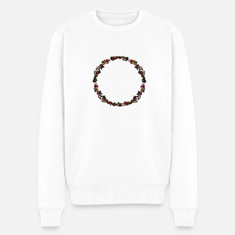 Noël - Pull Premium bio Homme - blanc