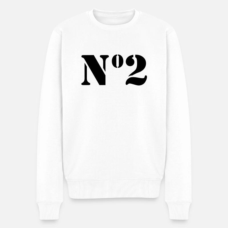 Point 2 // no2 - Pull Premium bio Homme - blanc