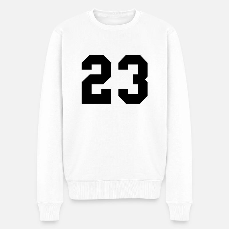23 - Pull Premium bio Homme - blanc