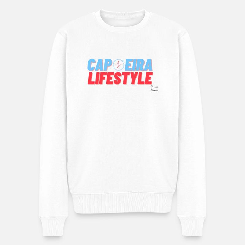Mode de vie Capoeira - Pull Premium bio Homme - blanc