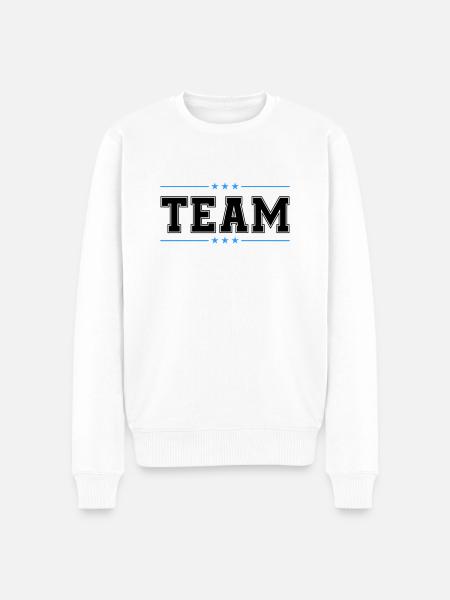 Team 02 - Men's Premium Organic Jumper - white