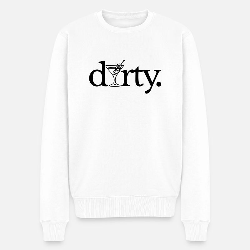 sale - Pull Premium bio Homme - blanc