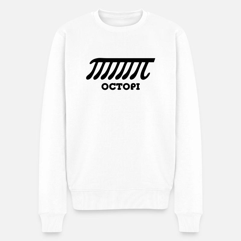 Octopi (PI) - Pull Premium bio Homme - blanc