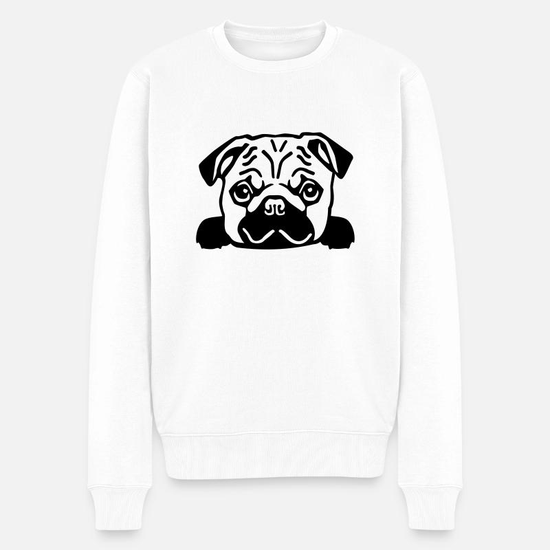 Carlin - Pull Premium bio Homme - blanc