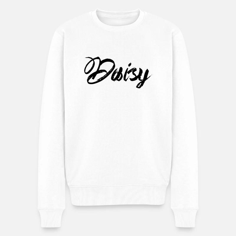 Daisy - Pull Premium bio Homme - blanc