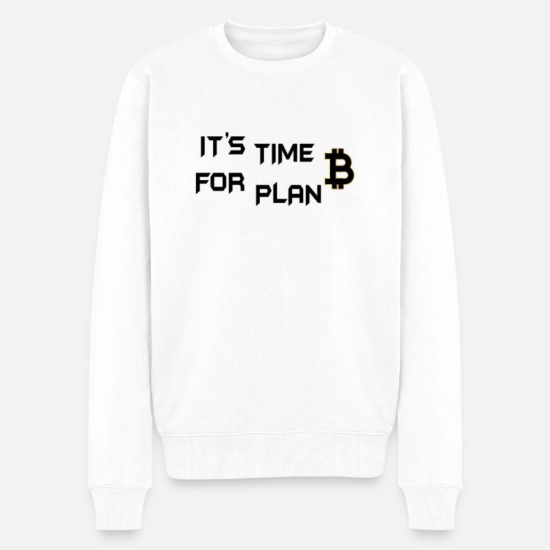 Bitcoin Trading Crypto Stocks - Pull Premium bio Homme - blanc