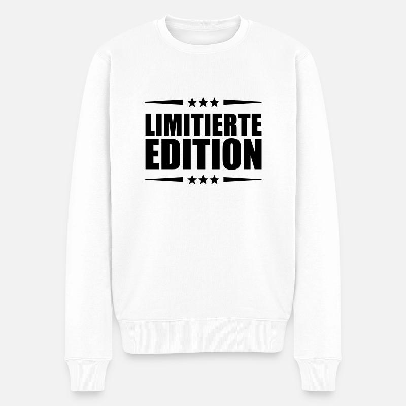 Édition limitée - Pull Premium bio Homme - blanc