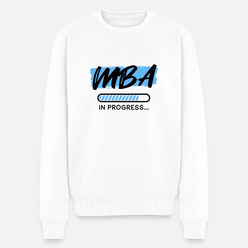 MBA En cours - Pull Premium bio Homme - blanc
