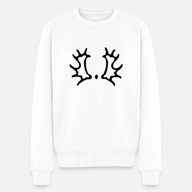 Warmblood - Pull Premium bio Homme - blanc