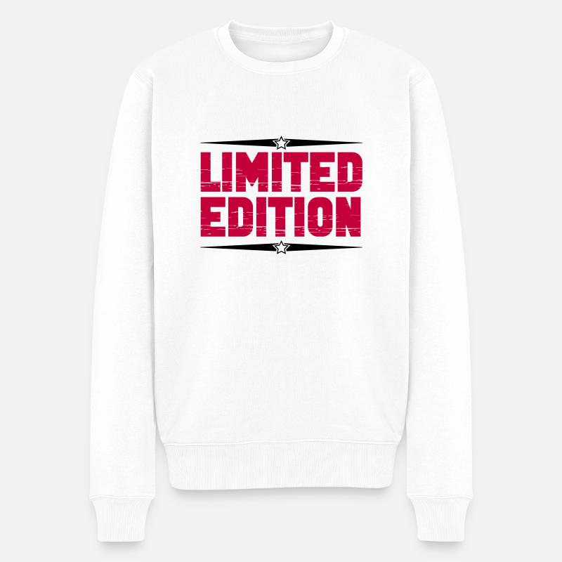 Édition limitée - Pull Premium bio Homme - blanc