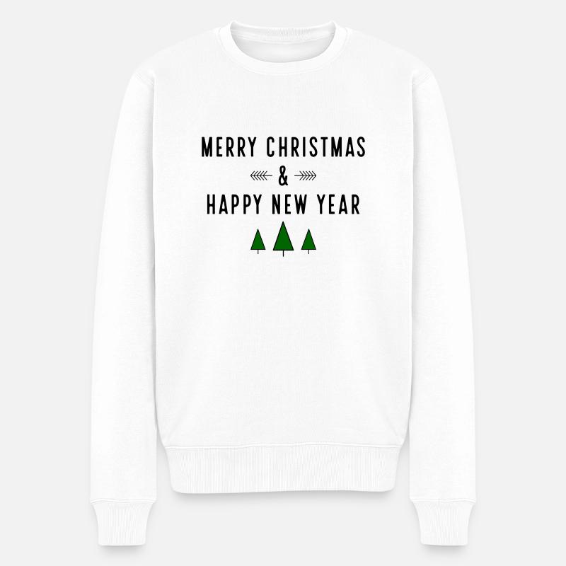 Joyeux Noël - Pull Premium bio Homme - blanc