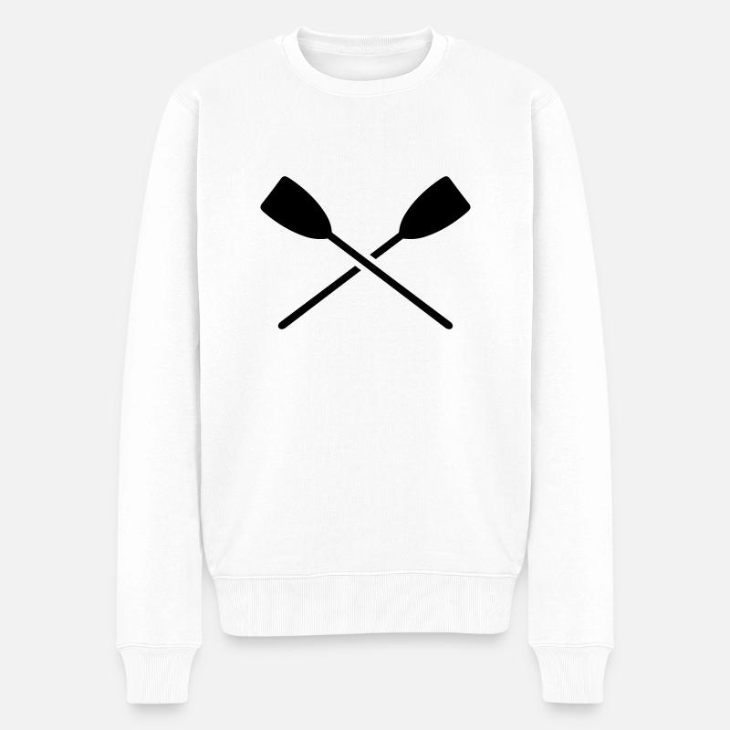 Aviron - Pull Premium bio Homme - blanc