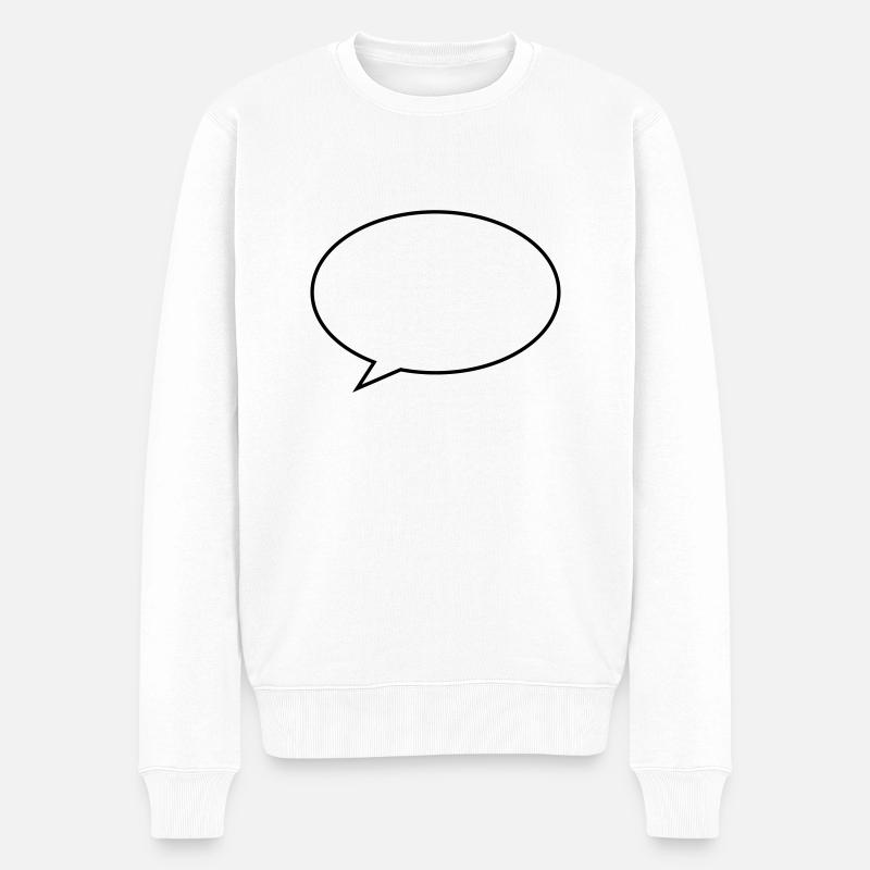ballon - Pull Premium bio Homme - blanc