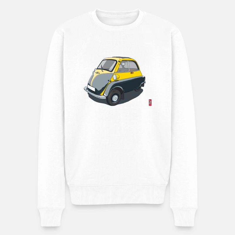 Oldtimer Isetta - Pull Premium bio Homme - blanc