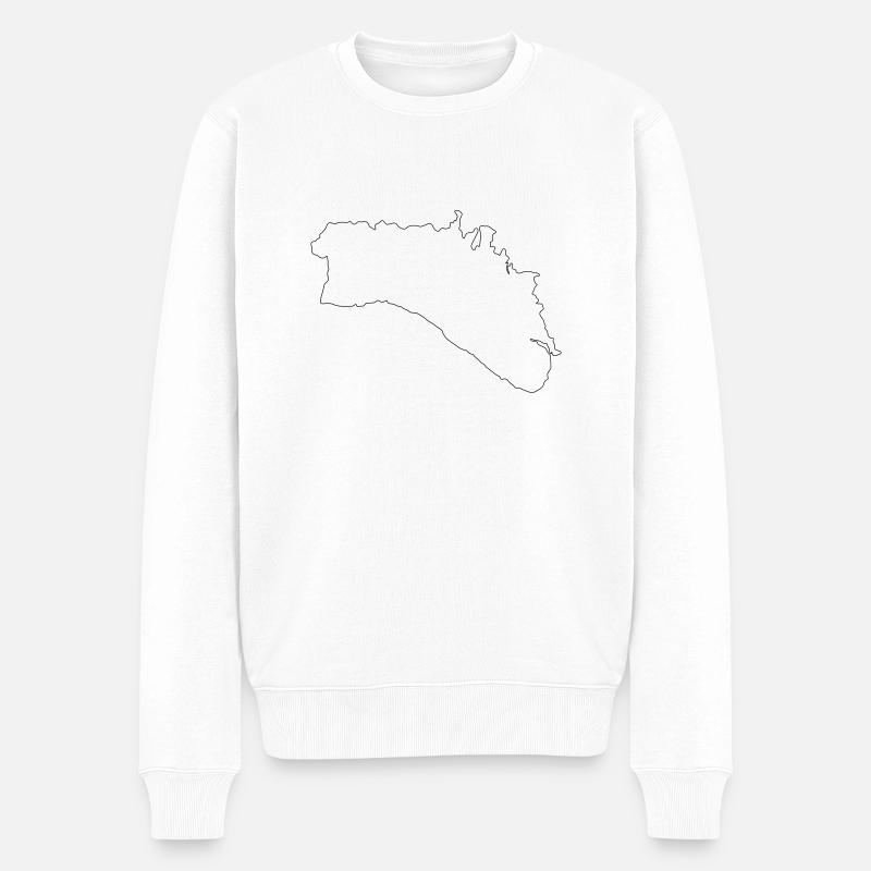 Minorque - Pull Premium bio Homme - blanc