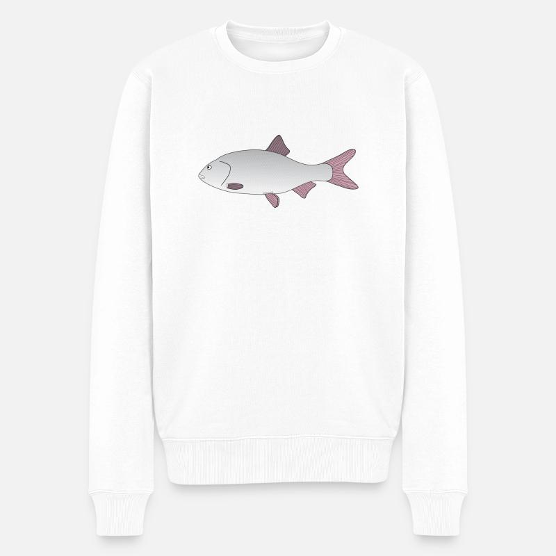 scarafaggio - Pull Premium bio Homme - blanc