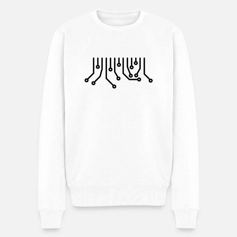T-shirt Technique Admin Nerd Technique - Pull Premium bio Homme - blanc