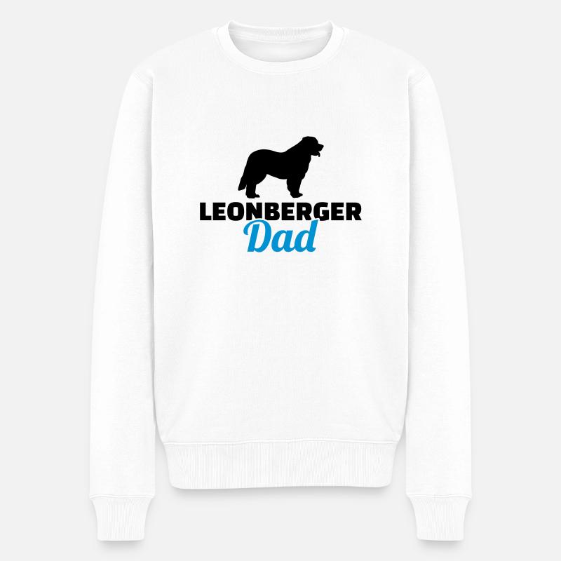 Leonberger - Pull Premium bio Homme - blanc