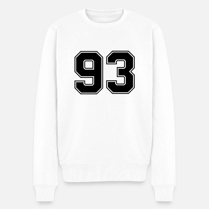 93 - Pull Premium bio Homme - blanc