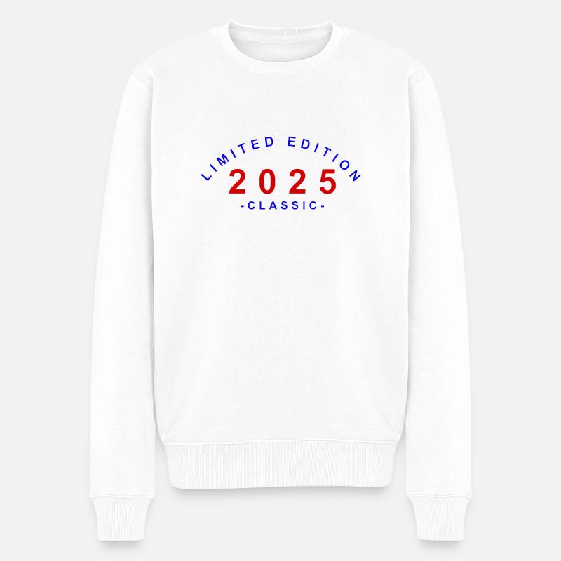 2025, édition limitée - Pull Premium bio Homme - blanc