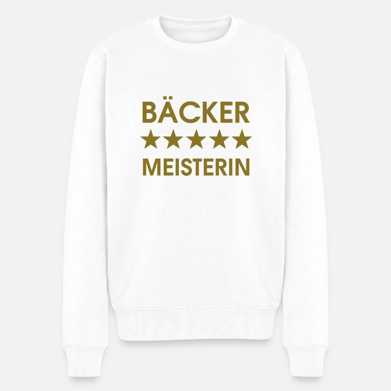 boulanger CONCIERGE - Pull Premium bio Homme - blanc