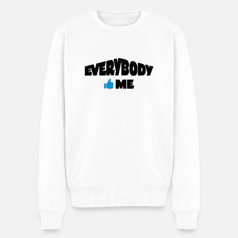 funny - Pull Premium bio Homme - blanc