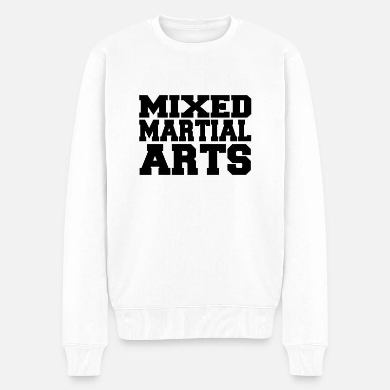 Mixed Martial Arts - Pull Premium bio Homme - blanc
