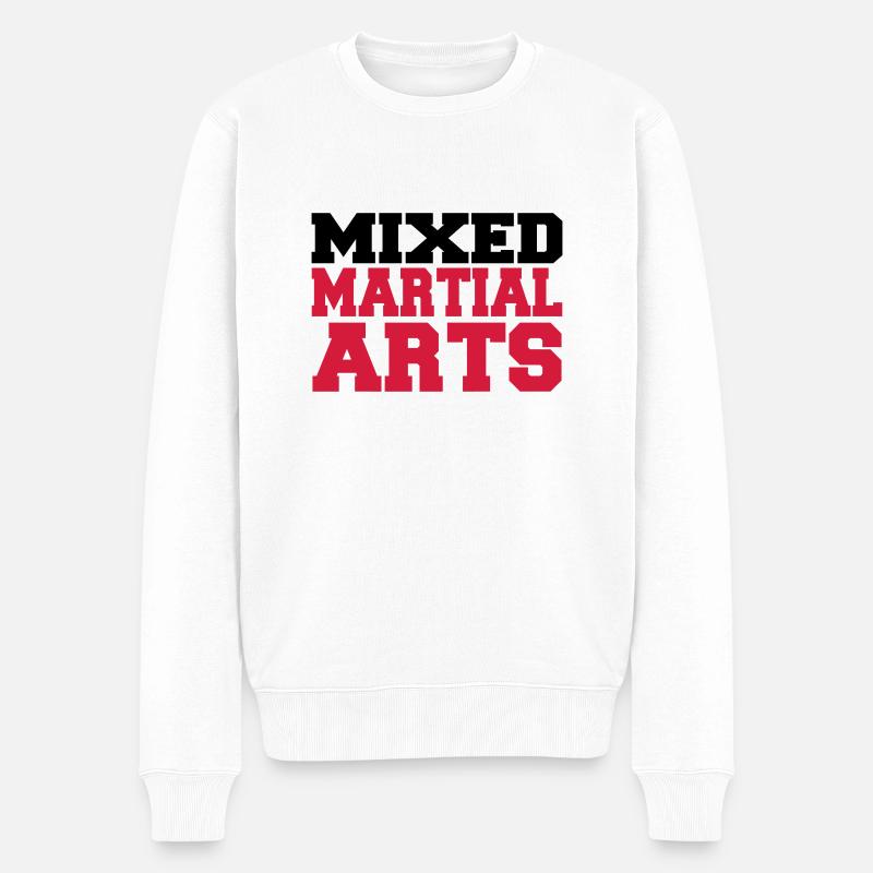 Mixed Martial Arts - Pull Premium bio Homme - blanc