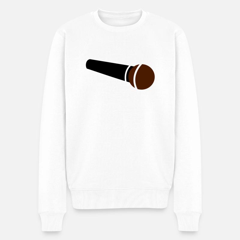 micro - Pull Premium bio Homme - blanc