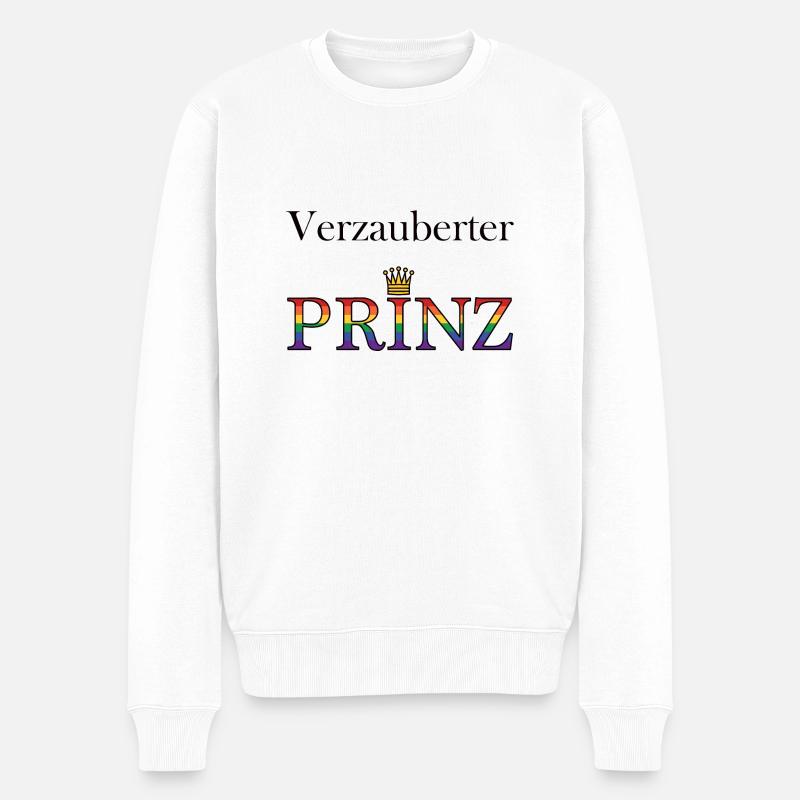 Prinz1 - Pull Premium bio Homme - blanc