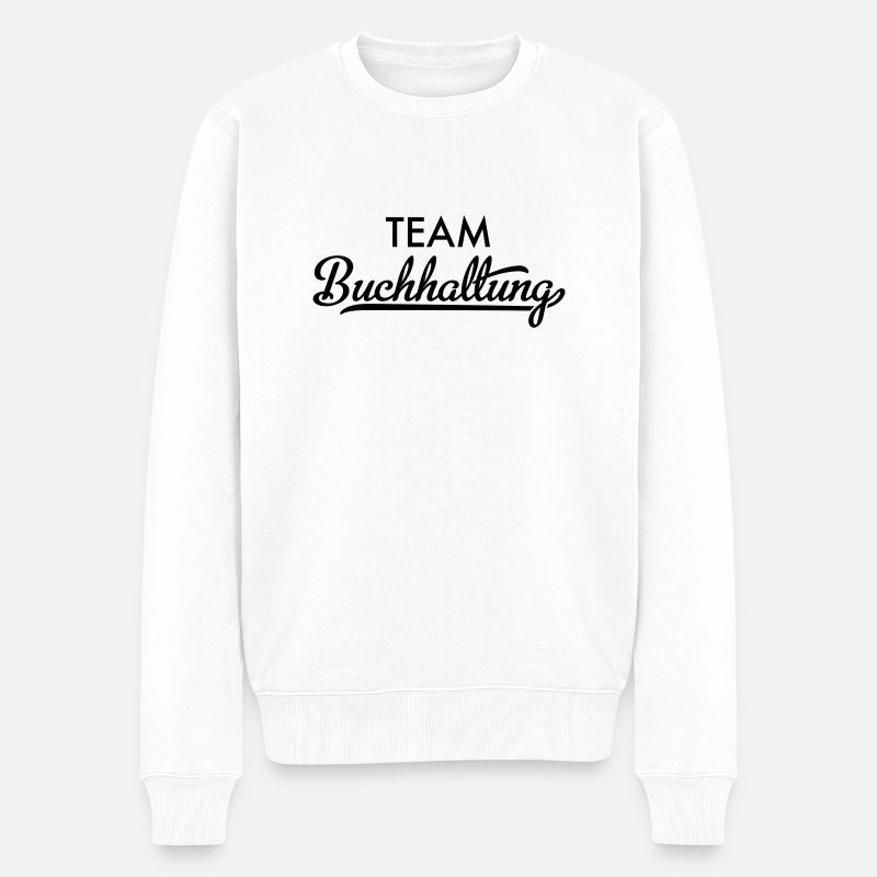 Équipe de comptabilité - Pull Premium bio Homme - blanc