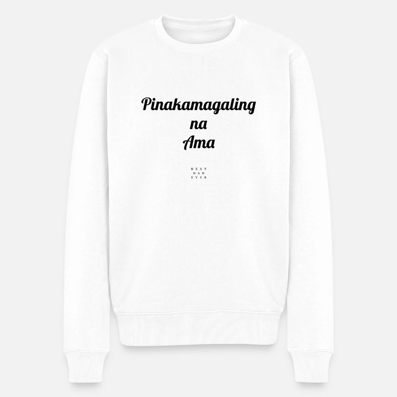 Filipino - Pull Premium bio Homme - blanc