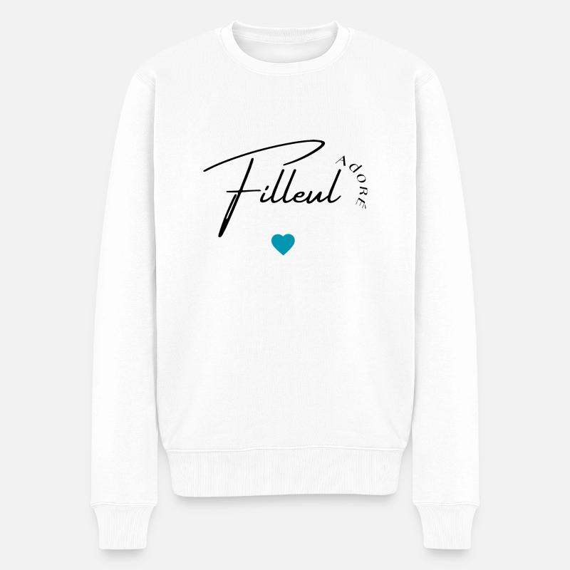 Filleul adoré - Pull Premium bio Homme - blanc