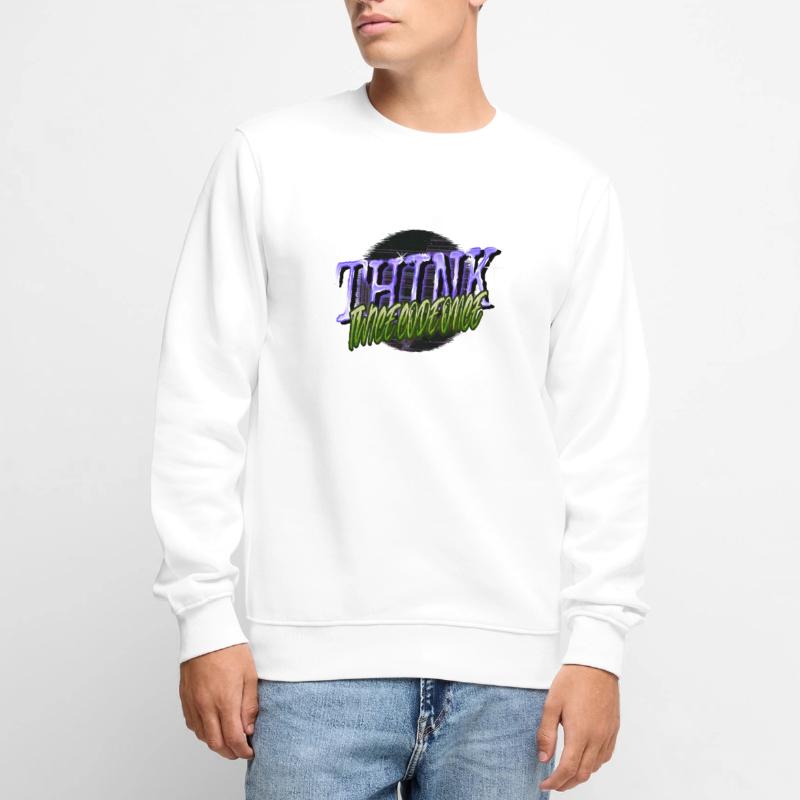 admin computer programming Men's Premium Organic Jumper