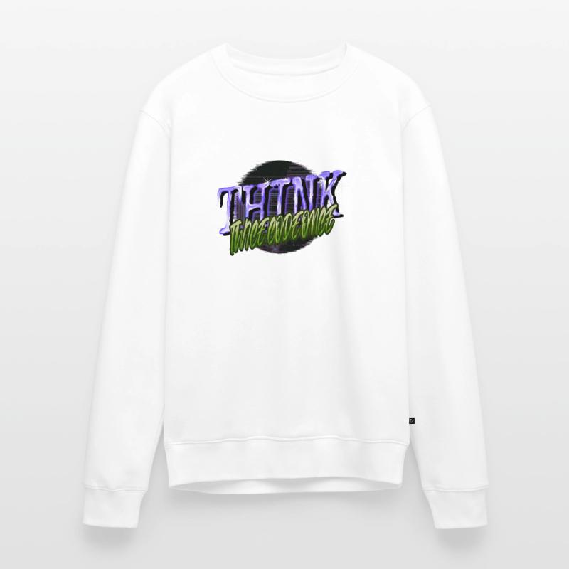 admin computer programming Men's Premium Organic Jumper