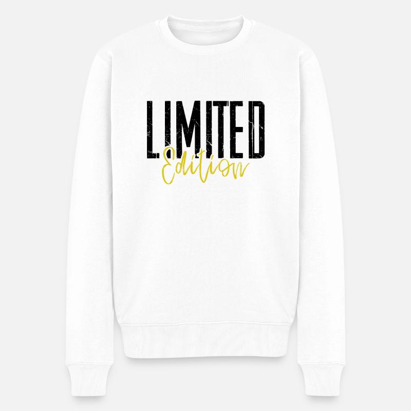 Édition limitée - Pull Premium bio Homme - blanc