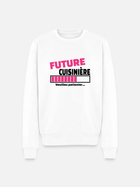 future cuisinière - Pull Premium bio Homme - blanc
